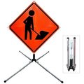 Nmc Single Spring Traffic Sign Stand FLEXSTAND